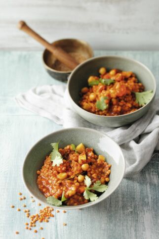 Linsen-Tomaten-Dal Linsen-Tomaten-Dal