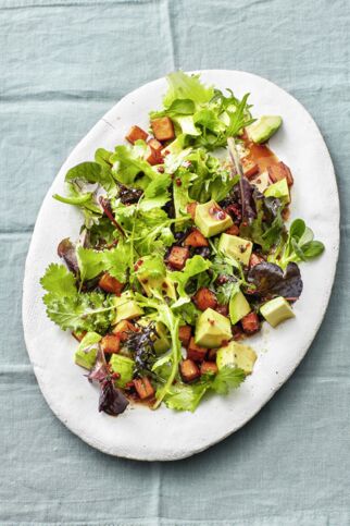 Süßkartoffel-Avocado-Salat Süßkartoffel-Avocado-Salat