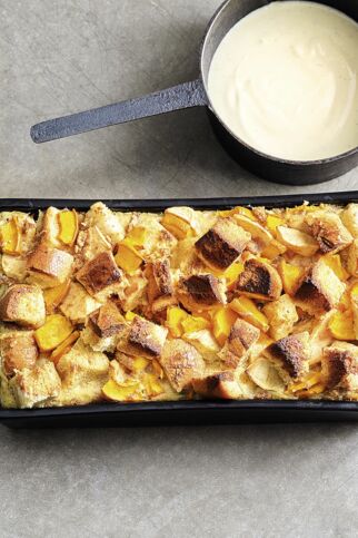 Kürbis-Brotauflauf Kürbis-Brotauflauf