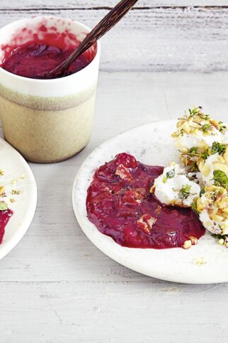 Zwetschgenconfit mit Bacon Zwetschgenconfit mit Bacon