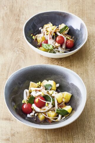 Ananas-Tintenfisch-Salat Ananas-Tintenfisch-Salat