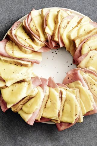 Hawaii-Toastbrot-Ring Hawaii-Toastbrot-Ring