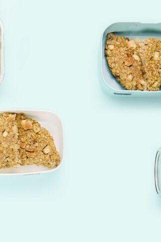 Frühstück to gomit Smoothie und Oatmeal Frühstück to gomit Smoothie und Oatmeal