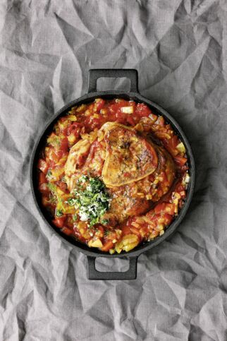 Ossobuco mit Fenchel und Parmesan-Gremolata Ossobuco mit Fenchel und Parmesan-Gremolata