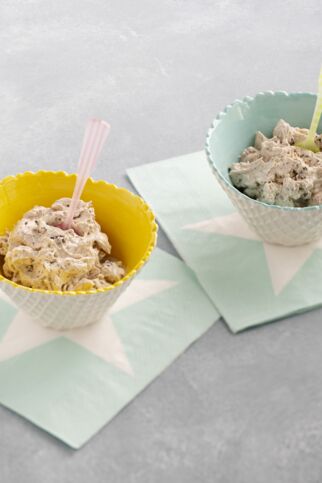 Schoko-Cashew-Eis Schoko-Cashew-Eis