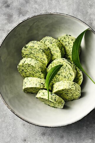 Bärlauch-Ingwer-Butter Bärlauch-Ingwer-Butter