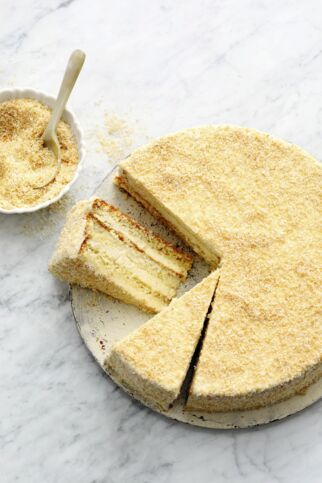 Kokoscremetorte