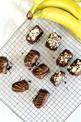 Schoko Mandel Bananen 2 Schoko Mandel Bananen 2