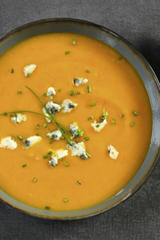 Hokkaido-Roquefort-Suppe