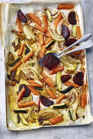 Knuspergemüse aus dem Ofen Knuspergemüse aus dem Ofen