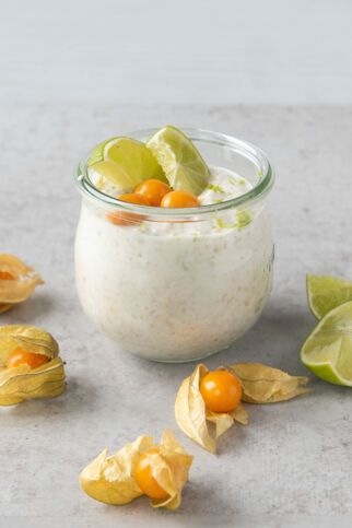 Limetten-Kokos-Overnight Oat Limetten-Kokos-Overnight Oat