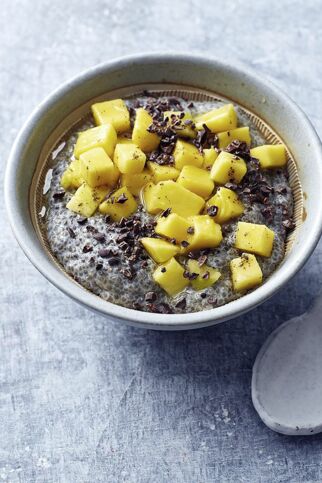 Chia-Pudding mit Mango Chia-Pudding mit Mango