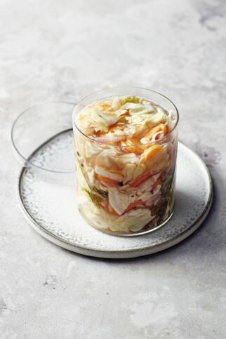 Fermentiertes Gemüse Fermentiertes Gemüse