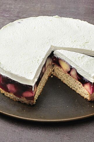 Glühwein-Apfel-Torte