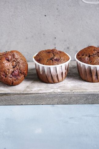 Glühwein-Kirsch-Muffins Glühwein-Kirsch-Muffins