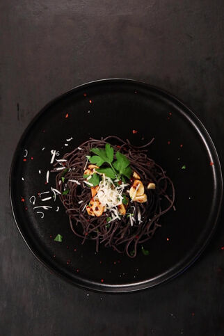 Sepia-Spaghetti-Aglio-e-Olio Sepia-Spaghetti-Aglio-e-Olio