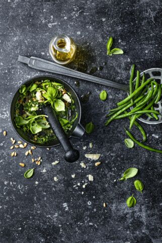 Linguine auf ligurische Art Linguine auf ligurische Art