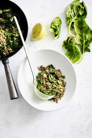 Linsen-Spinat-Curry Linsen-Spinat-Curry