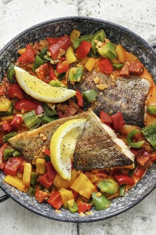 Paprika-Fischpfanne Paprika-Fischpfanne