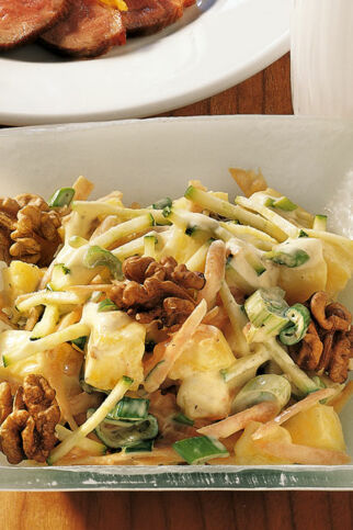 Zucchini-Ananas-Rohkost