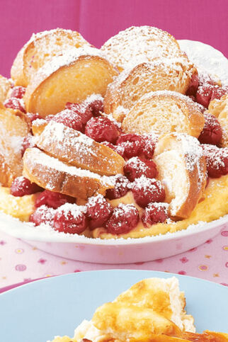 Croissant-Quark-Auflauf Croissant-Quark-Auflauf