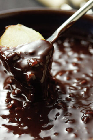 Großes Schokoladenfondue Großes Schokoladenfondue