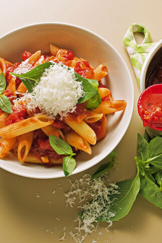 Penne in Tomatensauce Penne in Tomatensauce