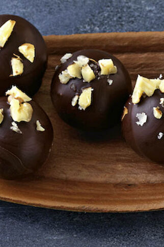 Marzipancreme-Pralinen Marzipancreme-Pralinen