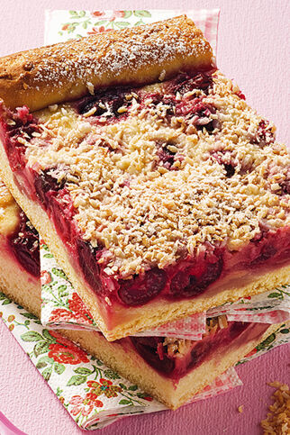 Kirsch-Kokos-Kuchen