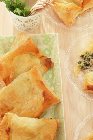 Blätterteigtäschchen mit Rinderhack Blätterteigtäschchen mit Rinderhack