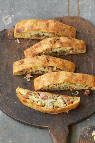 Kartoffel-Käse-Strudel