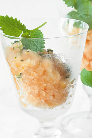 Orangen-Aperol-Granita Orangen-Aperol-Granita