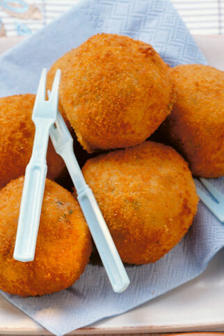 Knusprige Fleischbällchen Knusprige Fleischbällchen