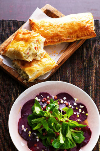 Rote-Bete-Carpaccio Rote-Bete-Carpaccio