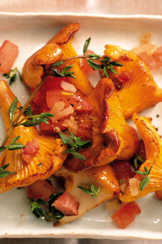 Pfifferlinge mit Thymian Pfifferlinge mit Thymian