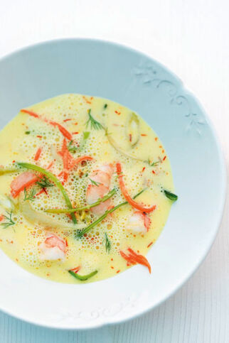 Safranrahmsuppe
