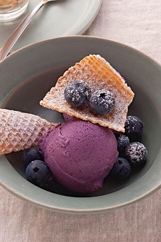 Heidelbeer-Tofu-Eis Heidelbeer-Tofu-Eis