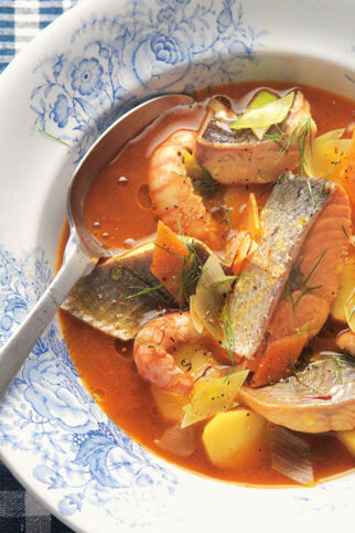 Steirische Fischsuppe Steirische Fischsuppe