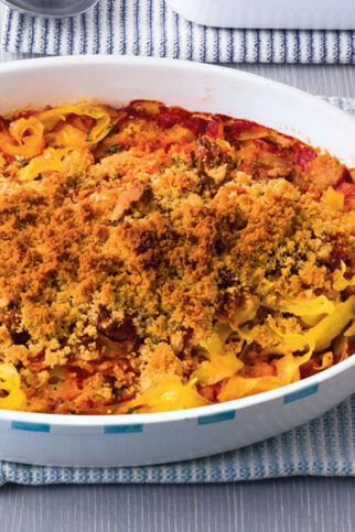 Nudelauflauf mit Bolognese Nudelauflauf mit Bolognese