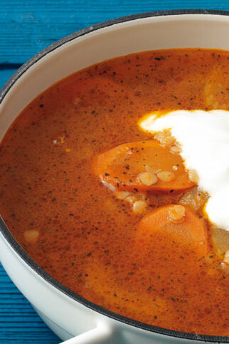 Türkische Linsensuppe Türkische Linsensuppe