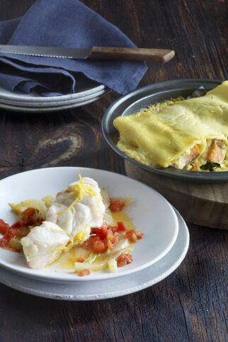 Lachs-Cannelloni