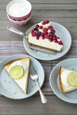 Beeren-Cheesecake
