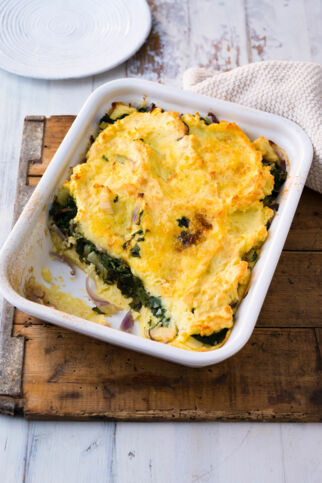 Kartoffelauflauf mit Mangold Kartoffelauflauf mit Mangold