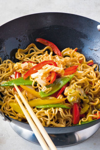 Asia-Nudelpfanne Asia-Nudelpfanne