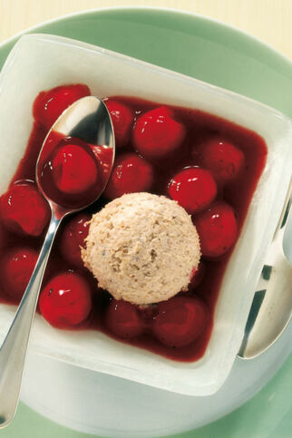 Kirschen in Portweinsauce Kirschen in Portweinsauce