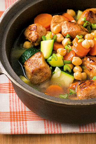 Kichererbsen-Hähnchen-Topf Kichererbsen-Hähnchen-Topf