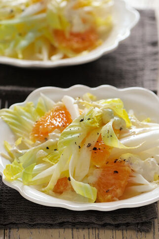 Chicorée-Orangen-Salat Chicorée-Orangen-Salat