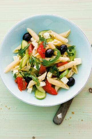 Bunter Nudelsalat Bunter Nudelsalat