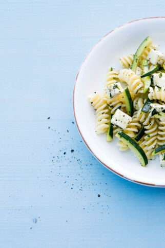 Zucchini-Nudel-Salat Zucchini-Nudel-Salat