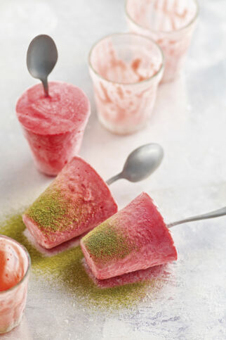 Erdbeer-Mascarpone-Eis Erdbeer-Mascarpone-Eis